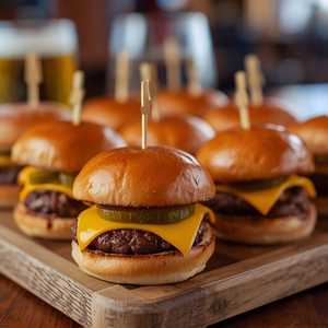 Tray - Stout Mini Burgers