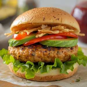 Cajun Turkey Burger