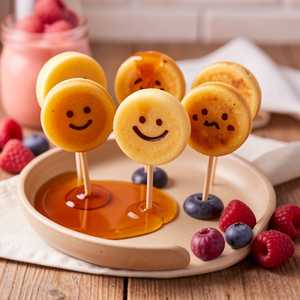 Pancake Lollipops