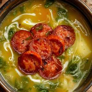 Caldo Verde W/ Chorizo