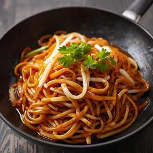 Soy Bean Sauce Chow Mein
