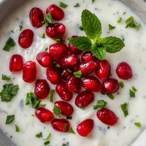 Mint Anardana Raita