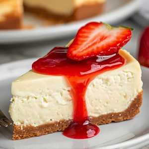 New York Strawberry Cheesecake