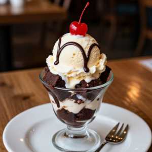 Brownie Sundae