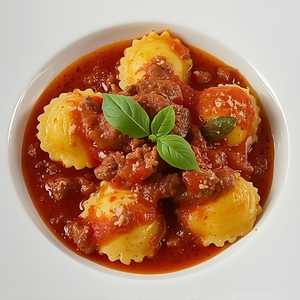 Ravioli with Meat Sauce (Small)