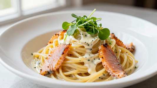Smoked Trout Capellini