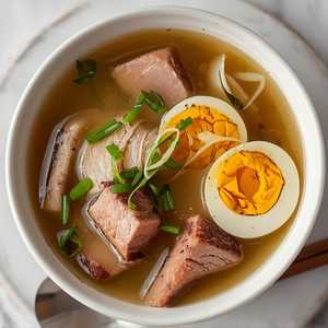 Pork w/Preserved Egg Congee