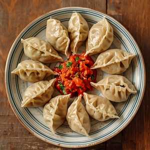 Steamed Vegetable MoMo