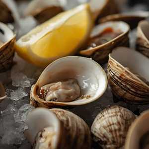 Clams On Half Shell