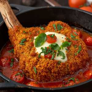 Veal Parmesan Tomahawk