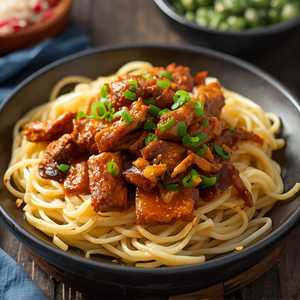 Stripped Pork Stir-Fried Noodle