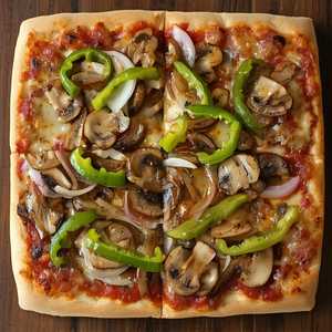 Medium - Thin Crust Veggie