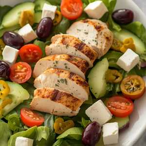 Greek with Grilled Chicken