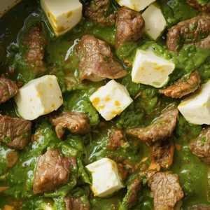 Beef Shaag Ponir
