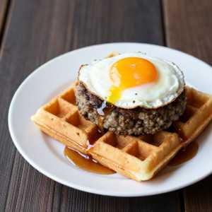 Waffle Saus/Egg
