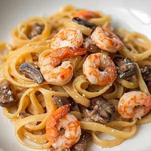 FETTUCCINE MARE MONTI WITH SHRIMP