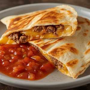 Sausage Egg & Cheese 'Dilla