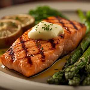 Grilled Atlantic Salmon