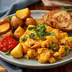 I Am Hearty - Housemade Tofu Scramble