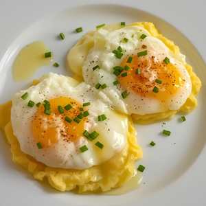 Farm Fresh Scrambled or Poached Eggs