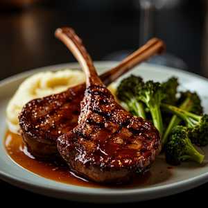Caribbean Jerk Lamb Chops