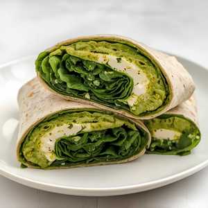 Spinach Feta & Pesto Wrap