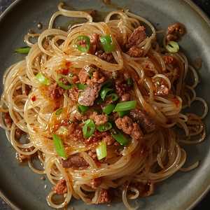 Crystal Glass Noodles W/ Minced Pork