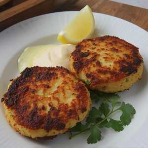 Dungeness Crab Cakes Appetizer