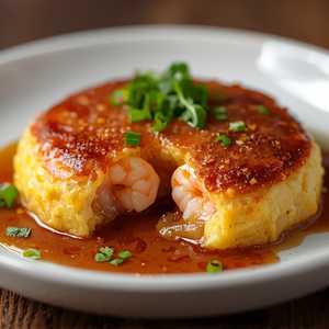Shrimp Egg Foo Young 虾蓉蛋
