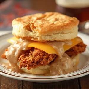 Gravy Train Biscuit Sandwich