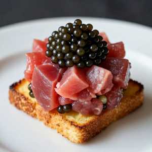 Otoro Tartare w/ Caviar