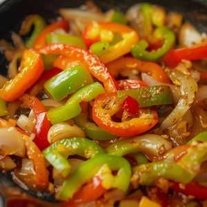 Side Peppers & Onions