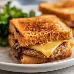 Turkey Patty Melt