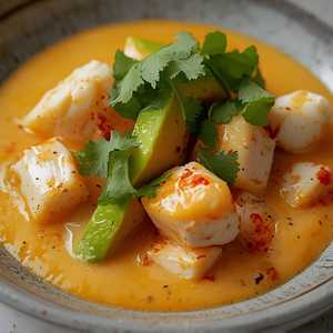Tiradito de Cangrejo