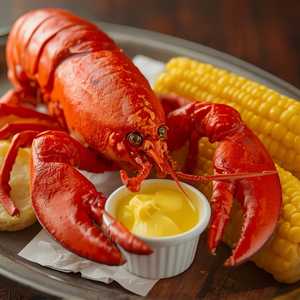 Steamed Hard-Shell Lobster (1½ lb)