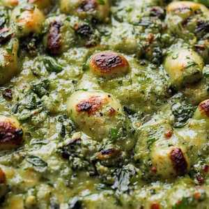 Spinach Naan