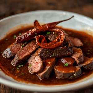 Bistec En Pasilla