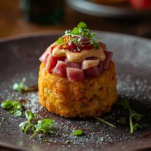 Miso Tuna Crispy Rice
