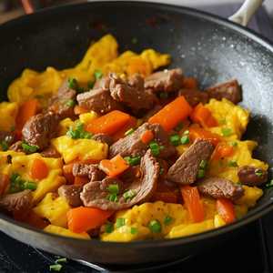 Runny Egg Beef
