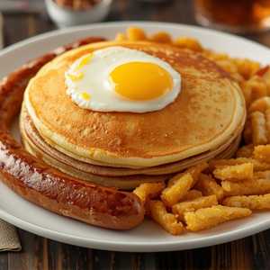 Big Breakfast With Hotcakes