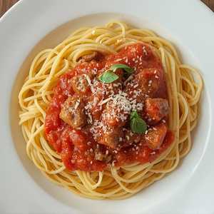 SPAGHETTI & MEAT SAUCE