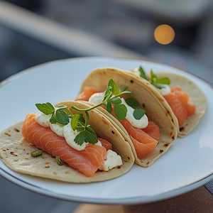 Salmon Tacos