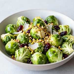 Shaved Brussels Sprout Salad