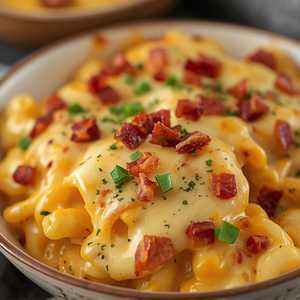 Chicken Cordon Bleu Mac Meal