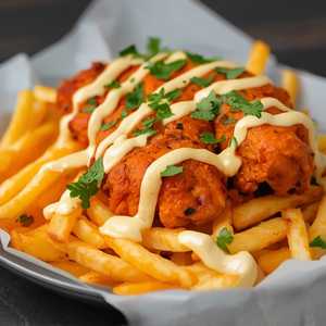 Chicken Loaded Shawarma Fries