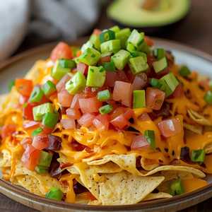 1 LB Cheese Nachos