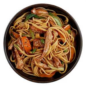 Stir Fried Noodles (Beef, Chicken, Squid, Shrimp or Tofu)