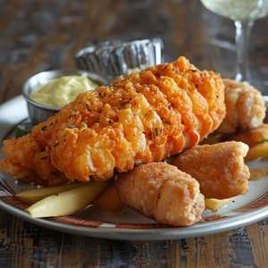 1 Fried Lobster Tail