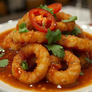 Sweet Chili Tossed Calamari