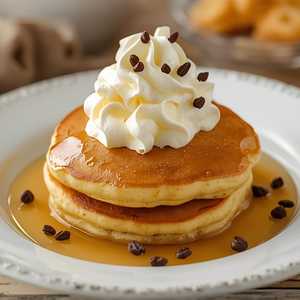 Shorty Stack of Buttermilk Flatcakes